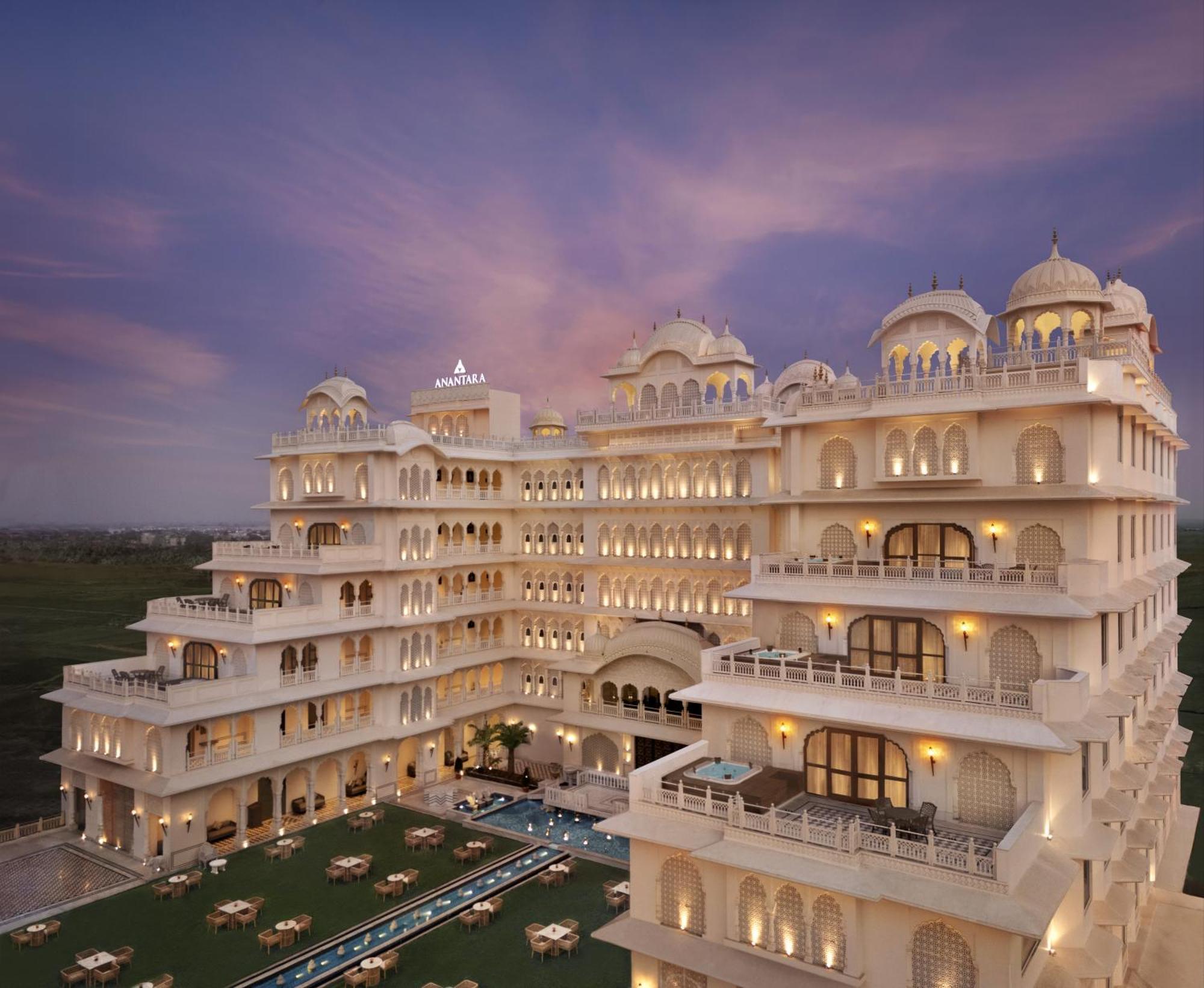 ホテル Anantara Jewel Bagh ジャイプール エクステリア 写真